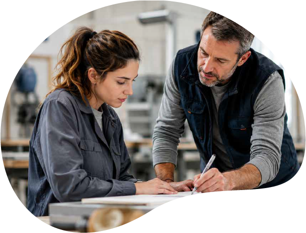 Accompagnement individuel en atelier